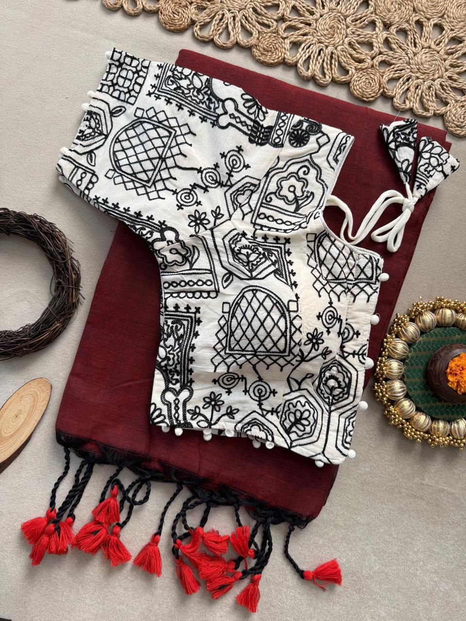 Handloom Khadi  COTTON Saree (KS04)