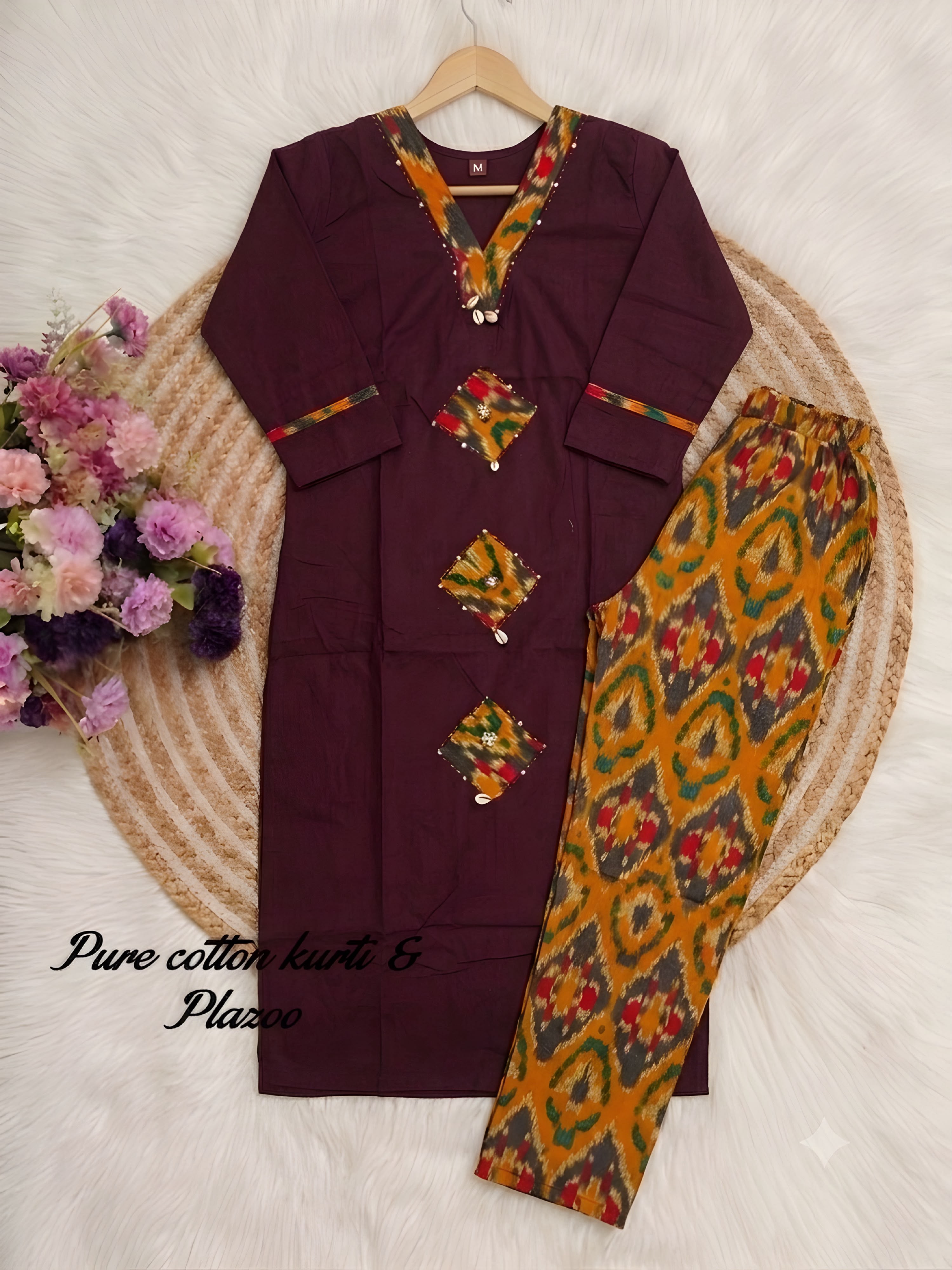 Pure cotton long kurti (LK02)