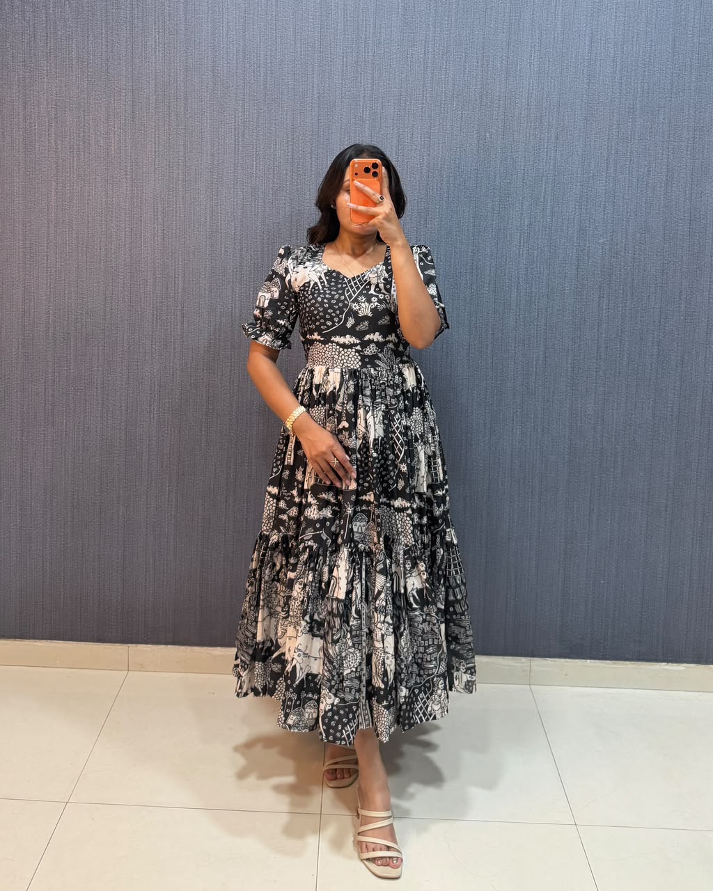 Muslin fabric frock (MF03)