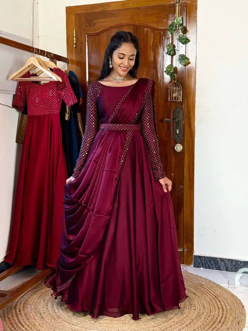Exquisite Sparkling Anarkali (ESB02)