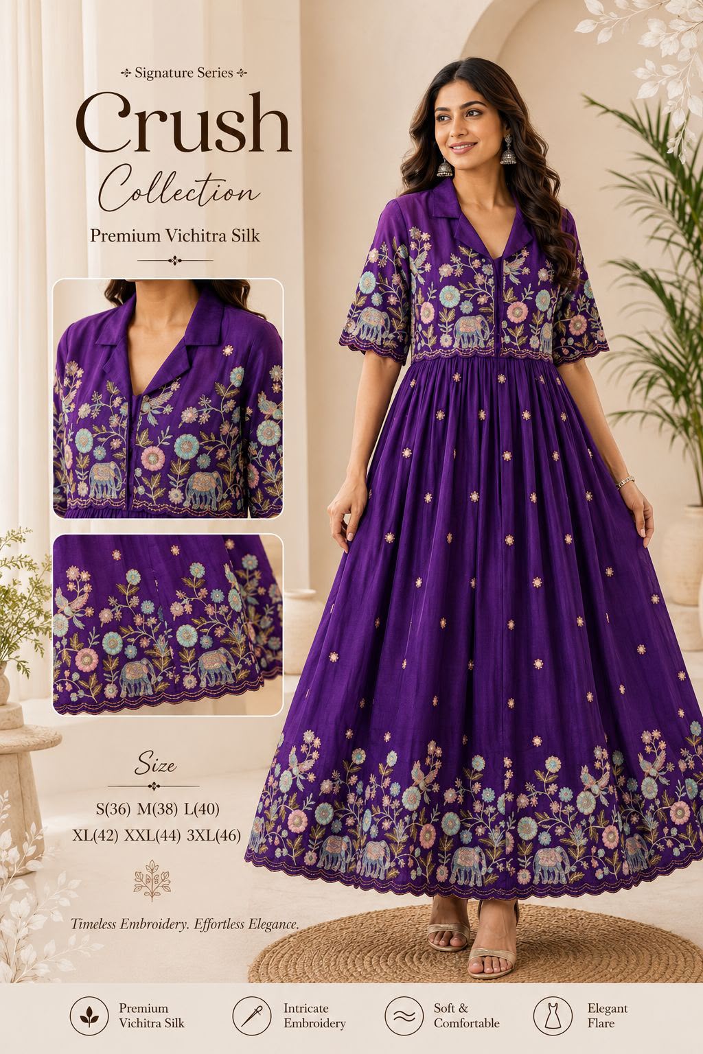 Gown with Jacket ( GJ03)