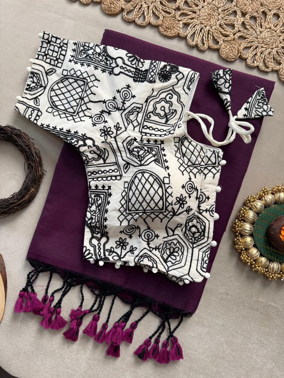 Handloom Khadi  COTTON Saree (KS03)