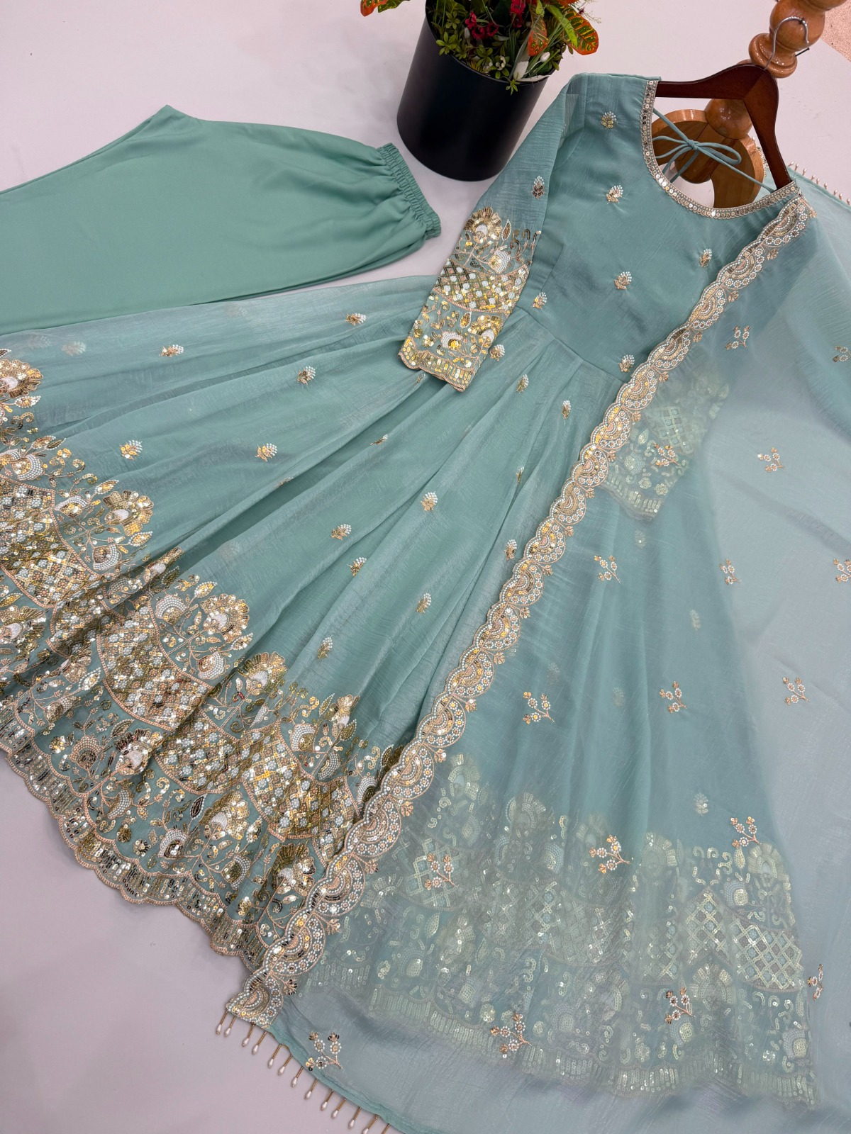 Crunchy Silk Ethnic Wear (CS01)
