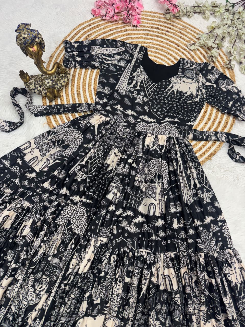 Muslin fabric frock (MF03)