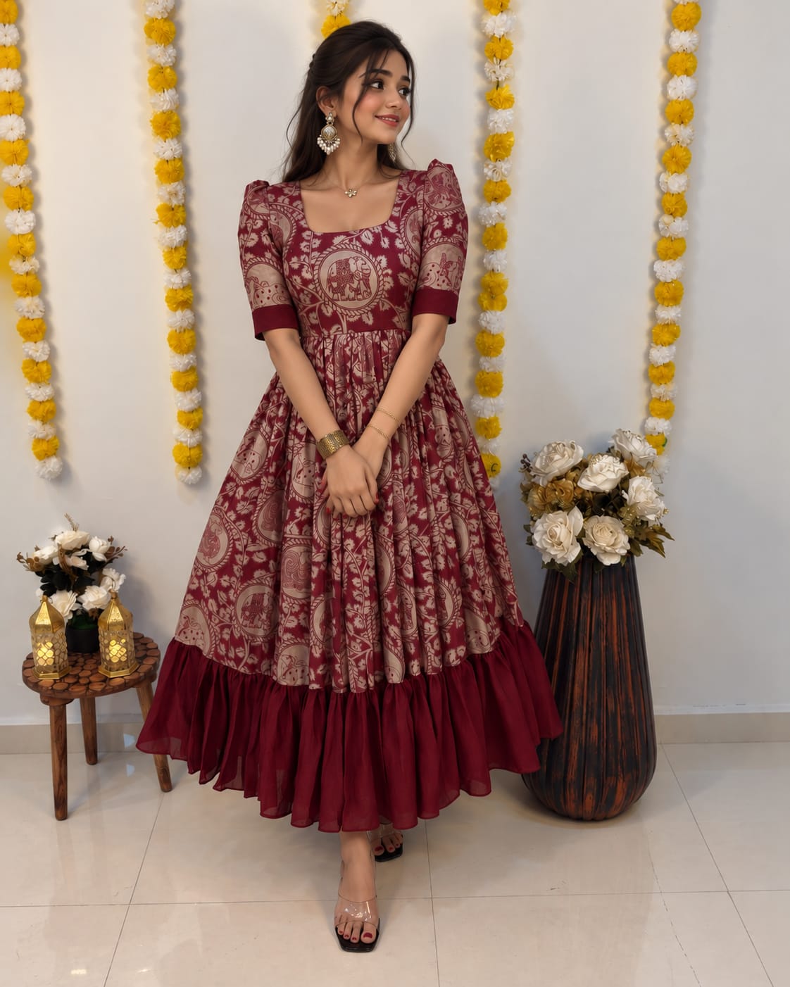 Kalamkari Frocks (KK4)