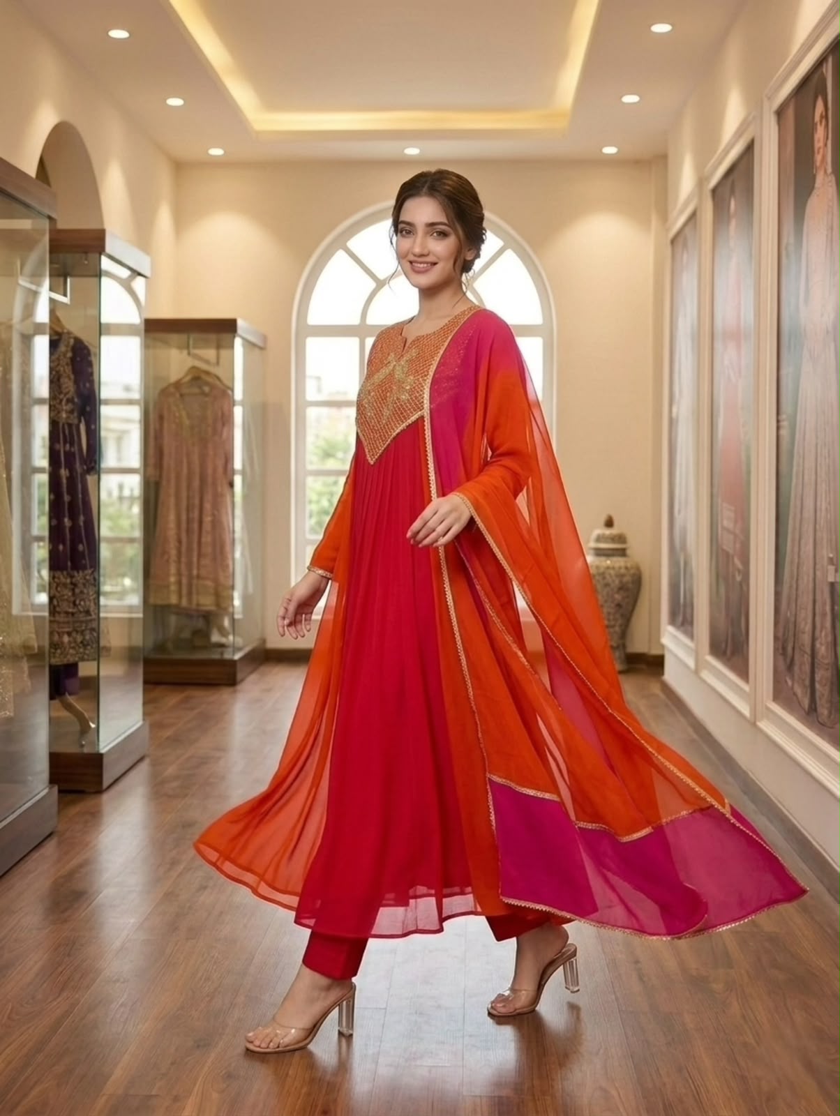MUL CHANDERI GRAND SET ( MGS03)