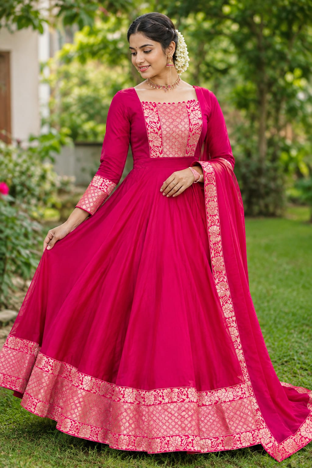 ROYAL TRIO CONTRAST GOWN (RTC01)