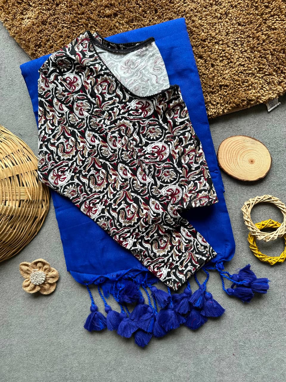 Handloom Khadi Cotton Saree Combo (A27)