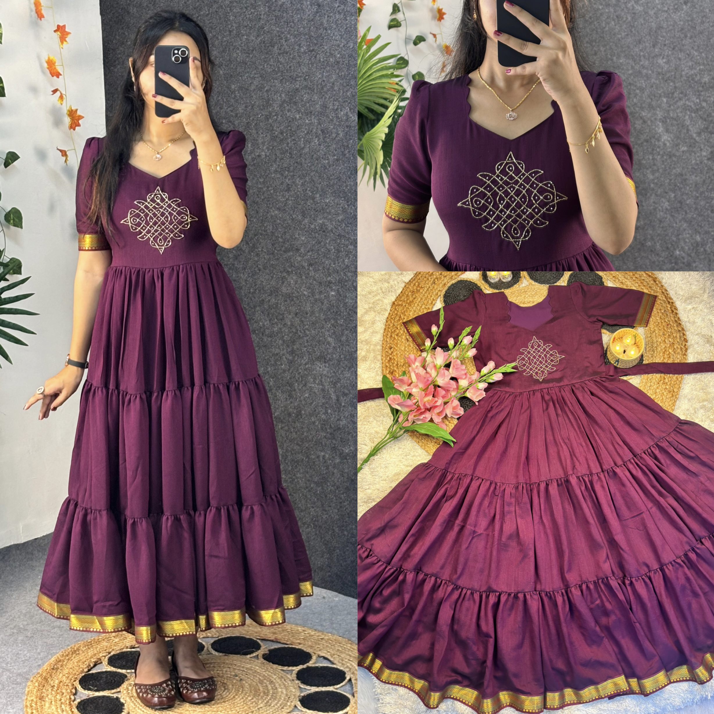 Three Tierd Gown ( VTT04)