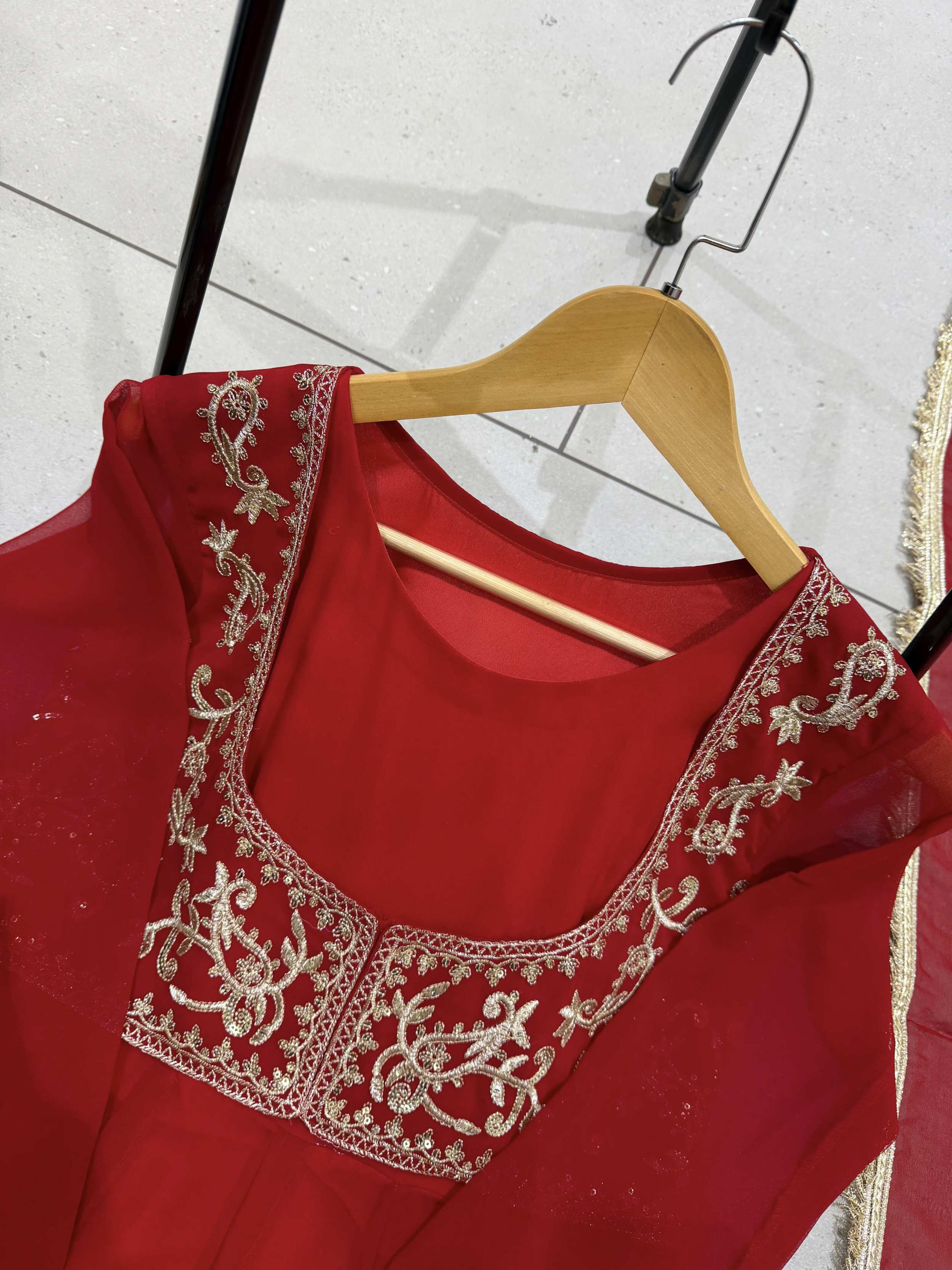 Anarkali Red (KA01)