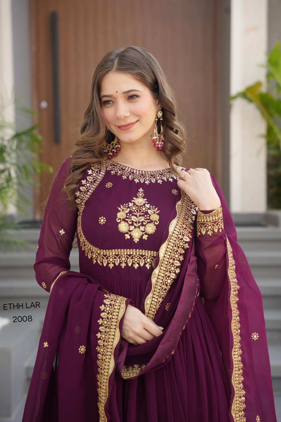 DESIGNER READYMADE GOWN-DUPATTA (DRG02)