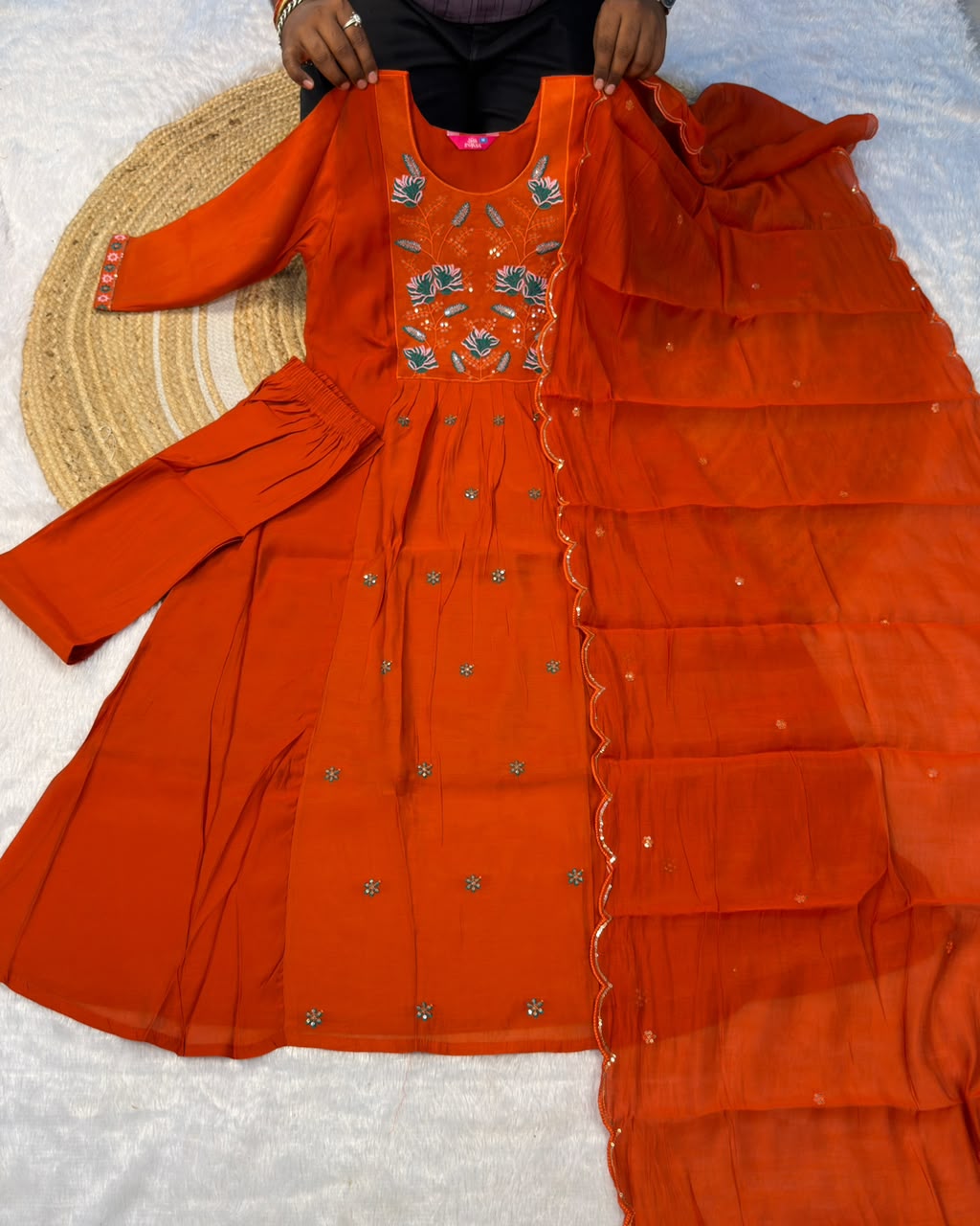 Soft Mul chanderi 3 pcs set (MC04)