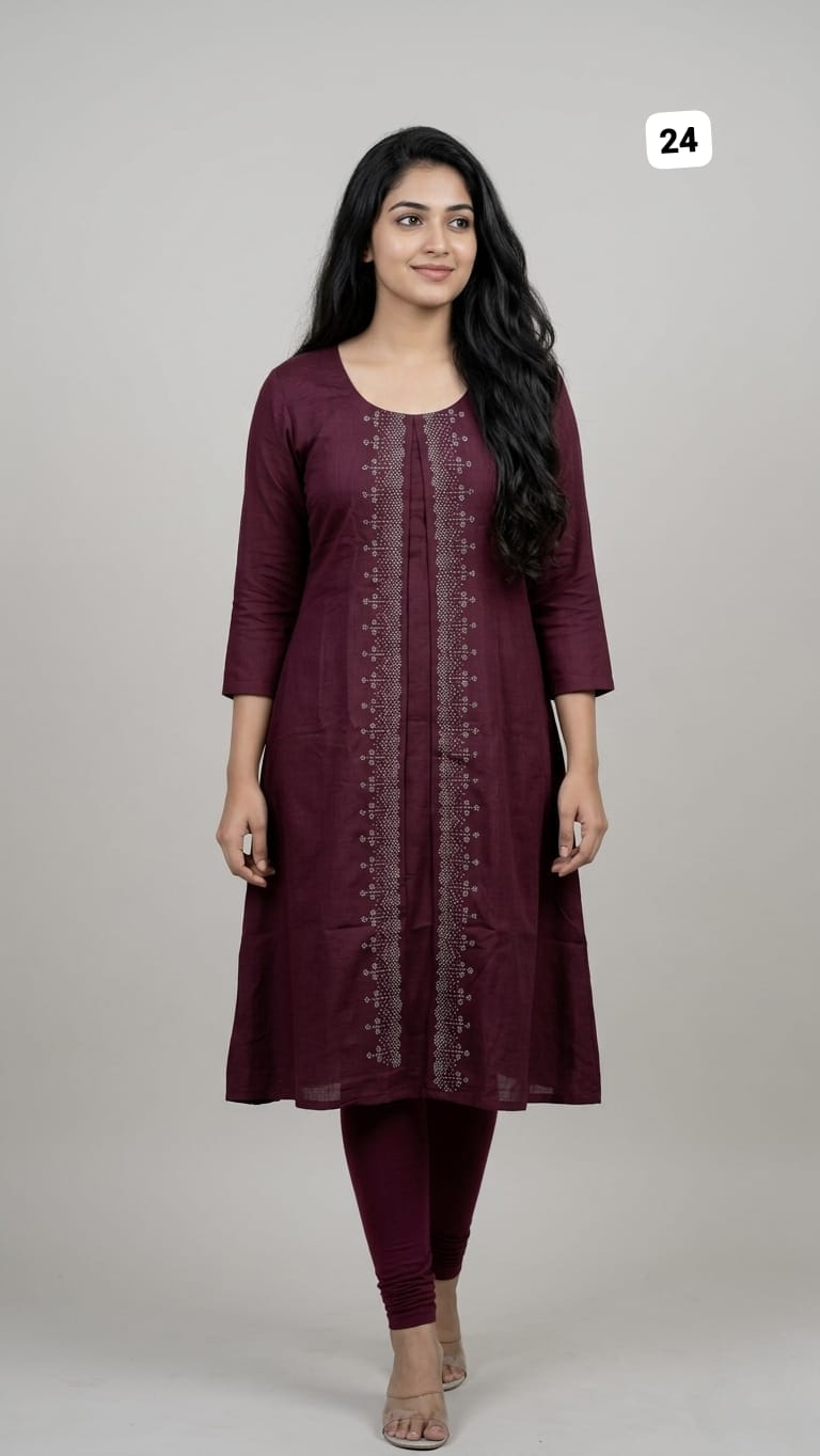 Georgette sequence kurti 24