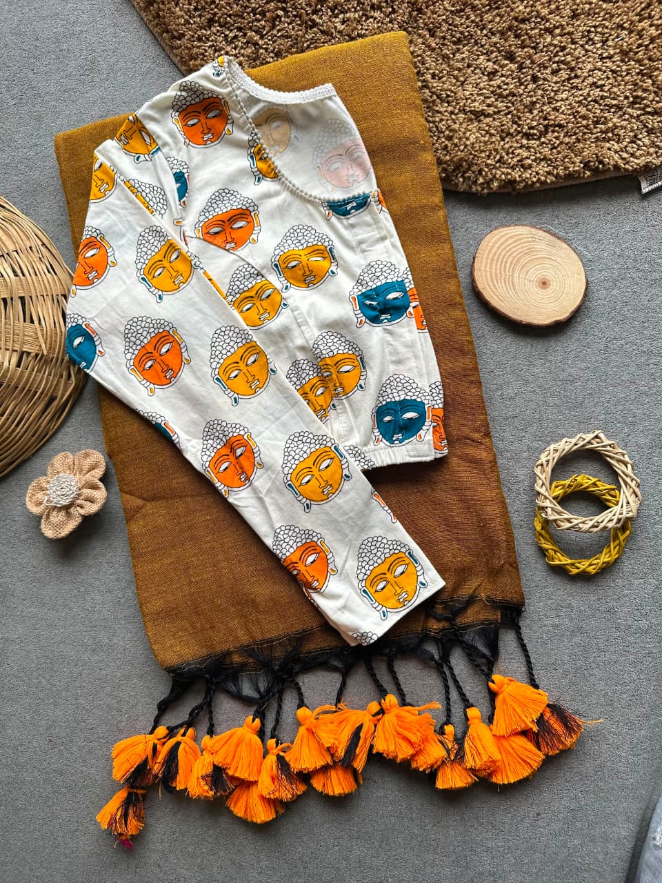 Handloom Khadi Cotton Saree Combo (A1)