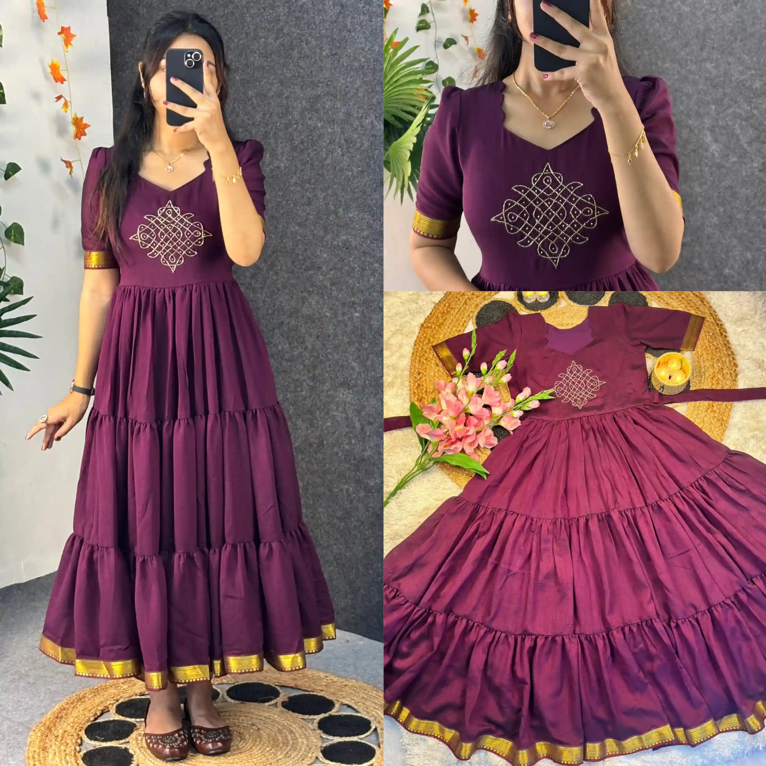 Three Tierd Gown ( VTT04)