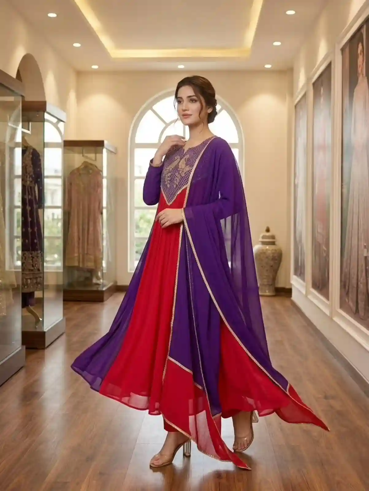 MUL CHANDERI GRAND SET ( MGS02)