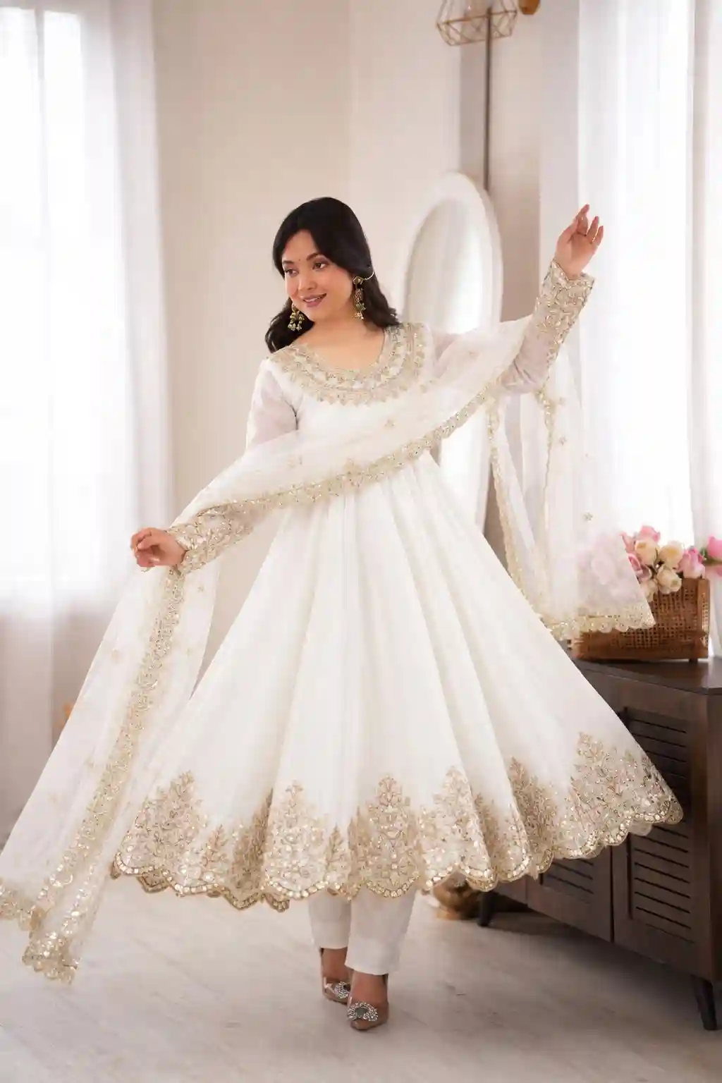 Designer Doremon Crush gown( DDD01)