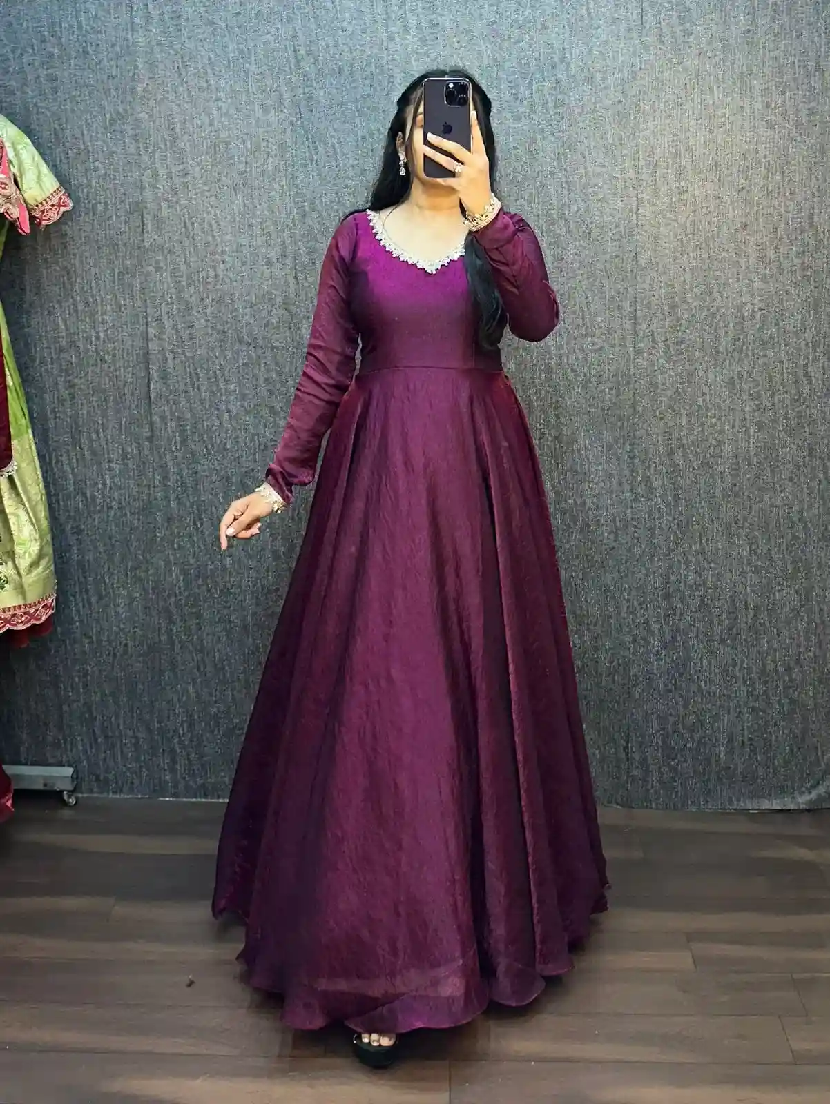 Fendy Silk Premium Designer Gown (FP04)