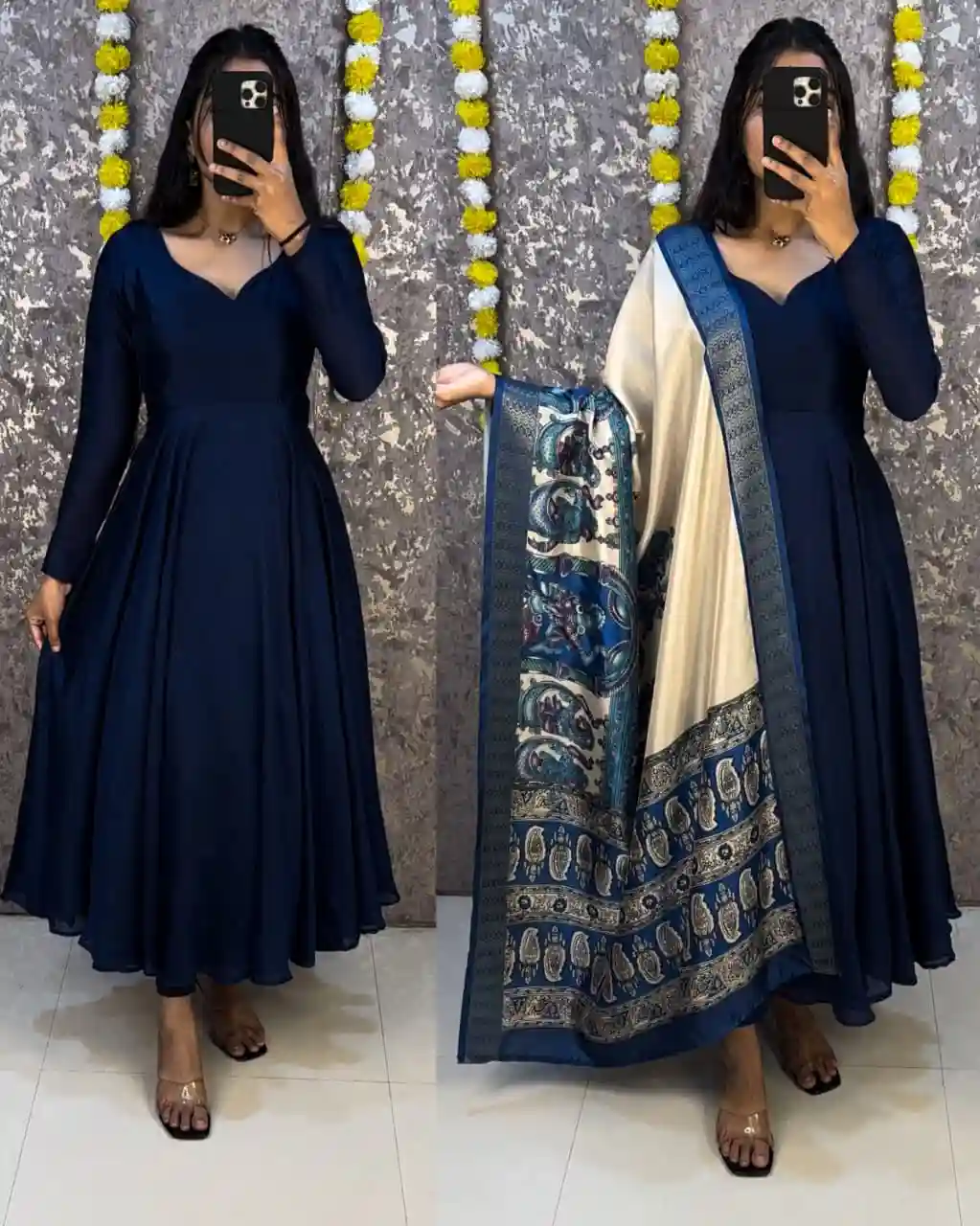 Blooming vichithra silk ( heavy quality ) (VS01)