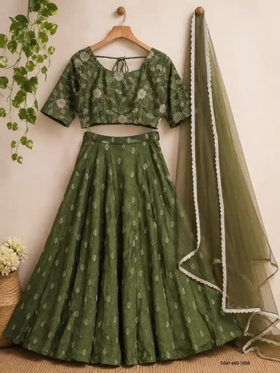 Rangoli Crushed Lehenga (GL1)