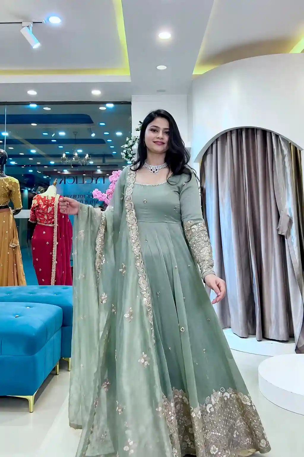 Crunchy Silk Ethnic Wear (CS01)
