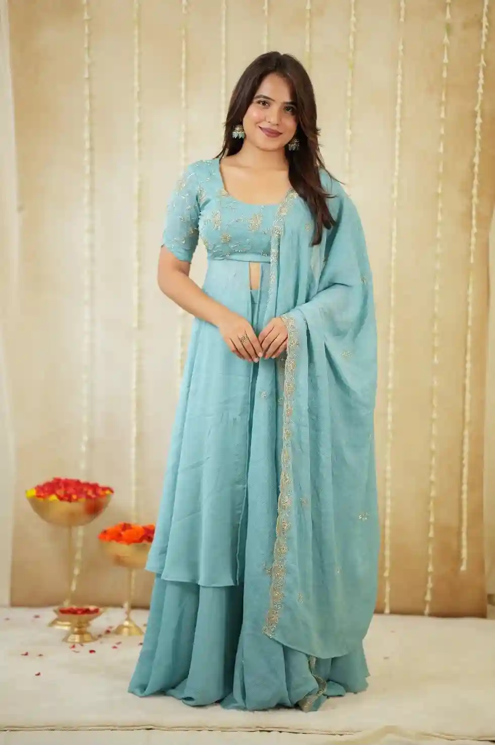 RANGOLI CRUSH STUNNING PARTY WEAR ( RCS01)