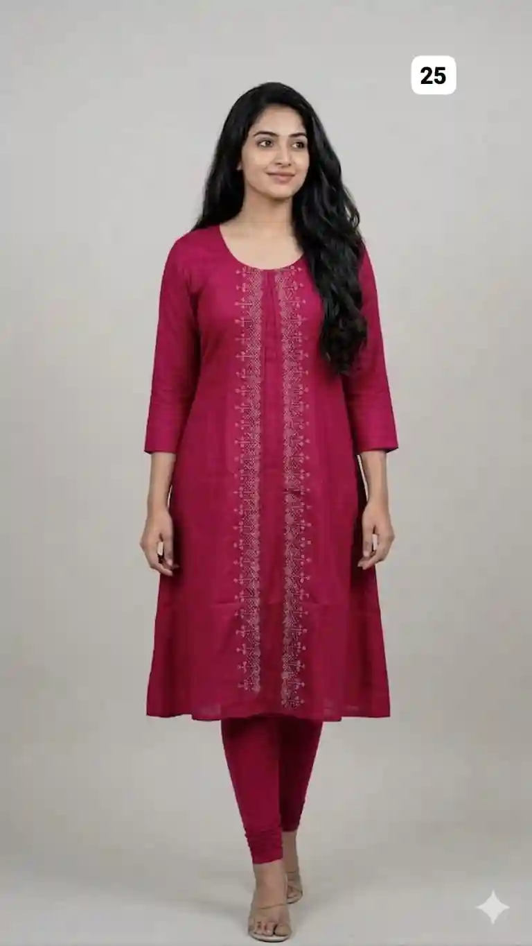 Georgette sequence kurti 25