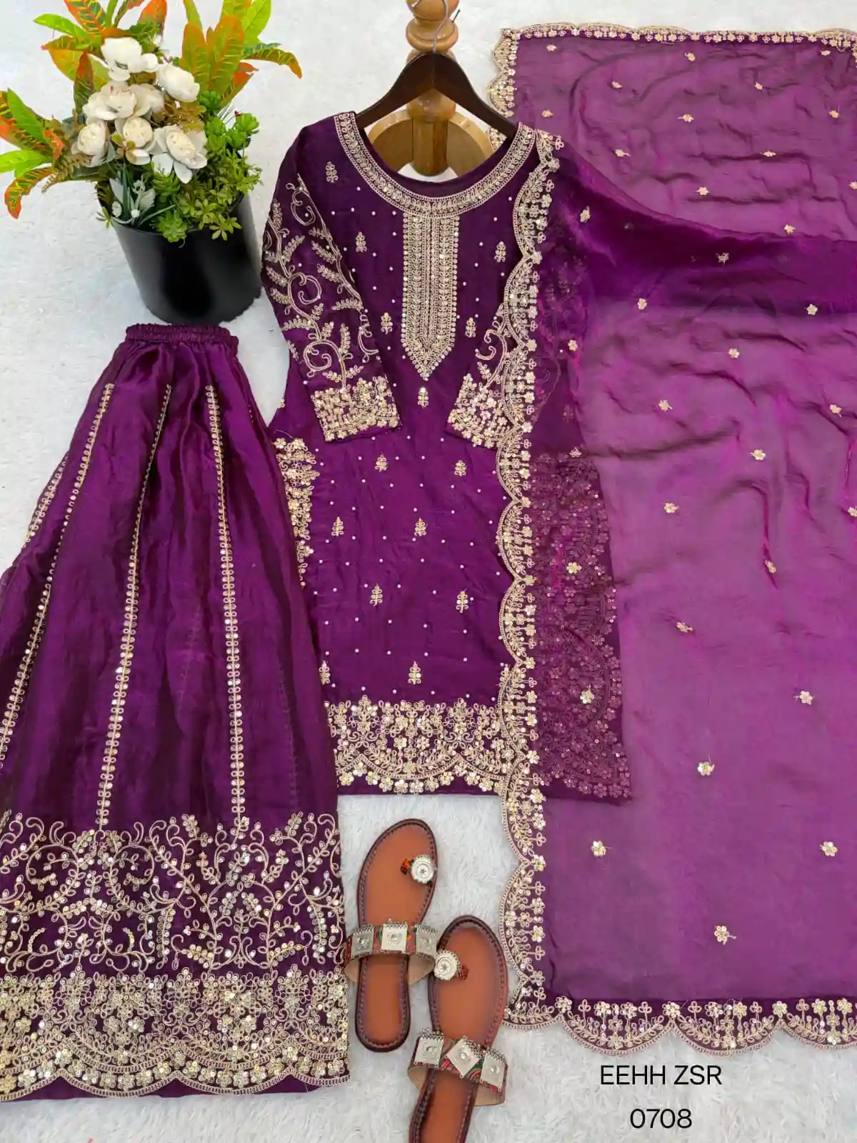 Women’s Ethnic Wear Sharara Set (SH12)