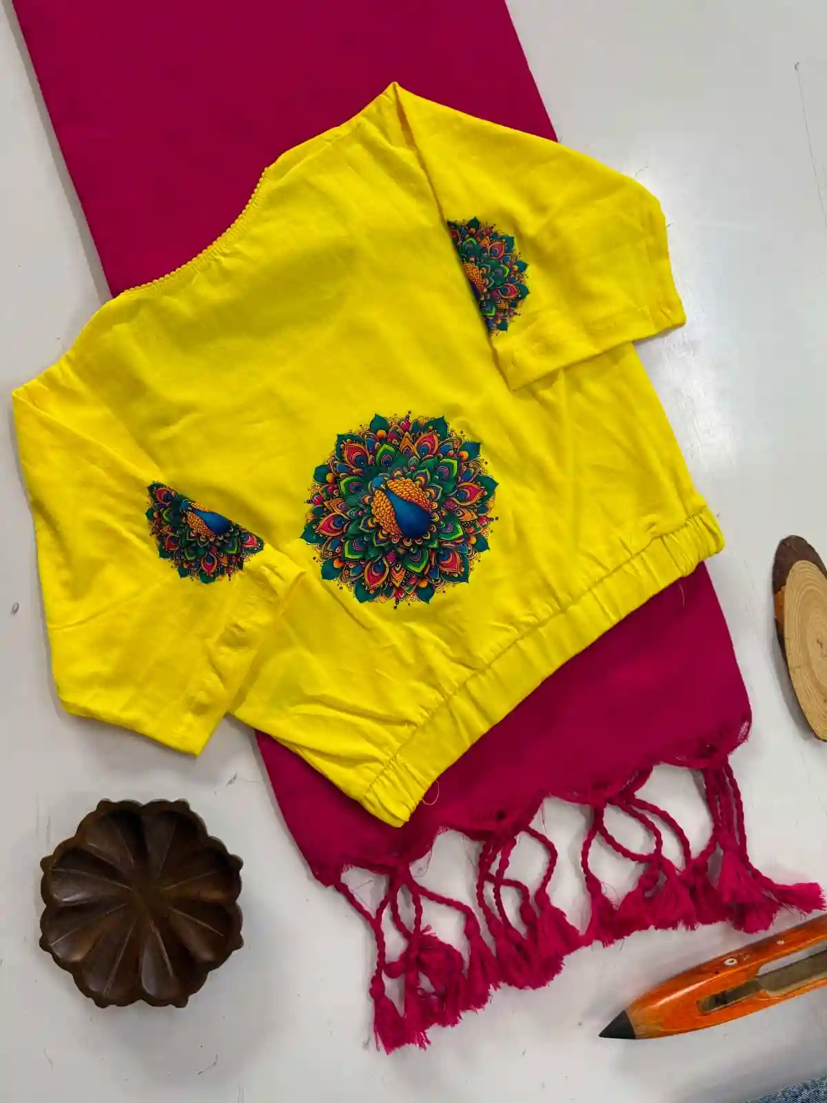 Handloom Khadi  COTTON Saree with BLOUSE (SB05)