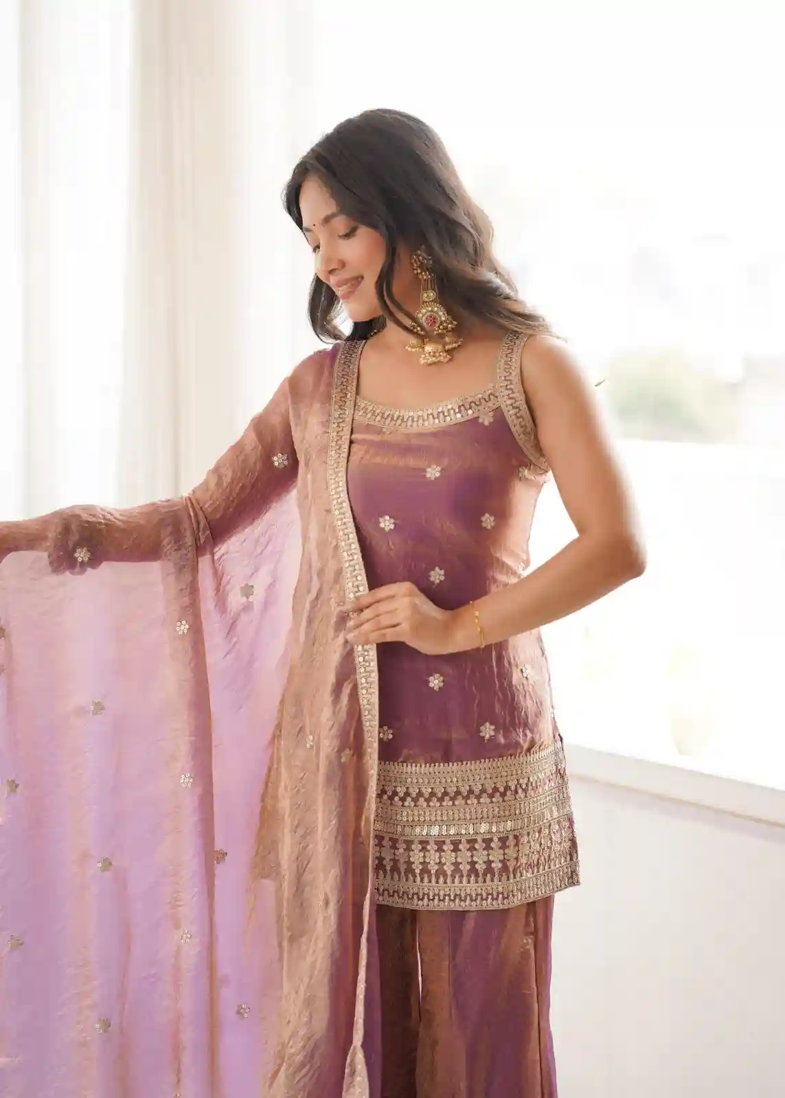 Fendy Silk Sharara ( FFS01)