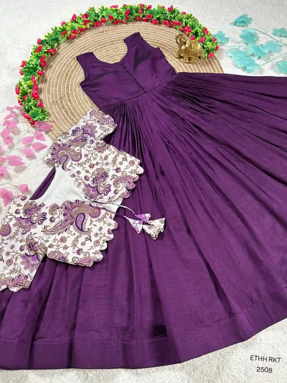 Royal Garden Duo Gown-Coat Set (RGD02)