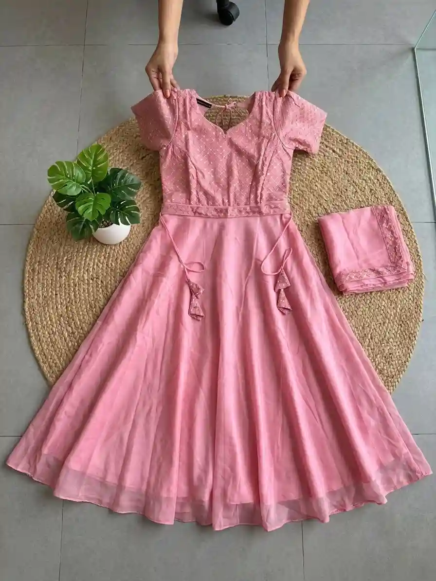 Exquisite Sparkling Anarkali (ESA08)