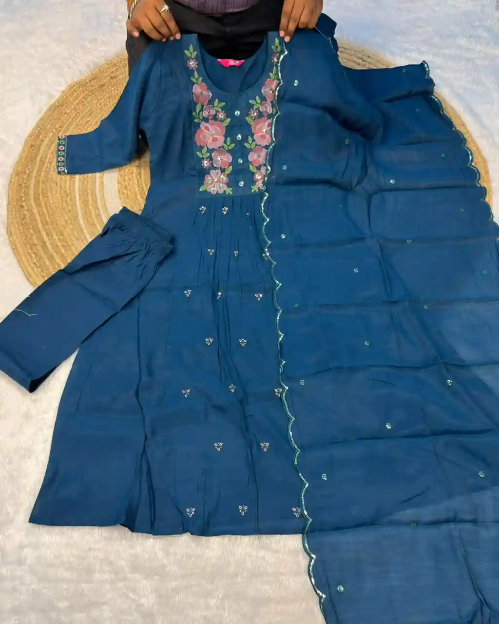 Soft Mul chanderi 3 pcs set (MC03)
