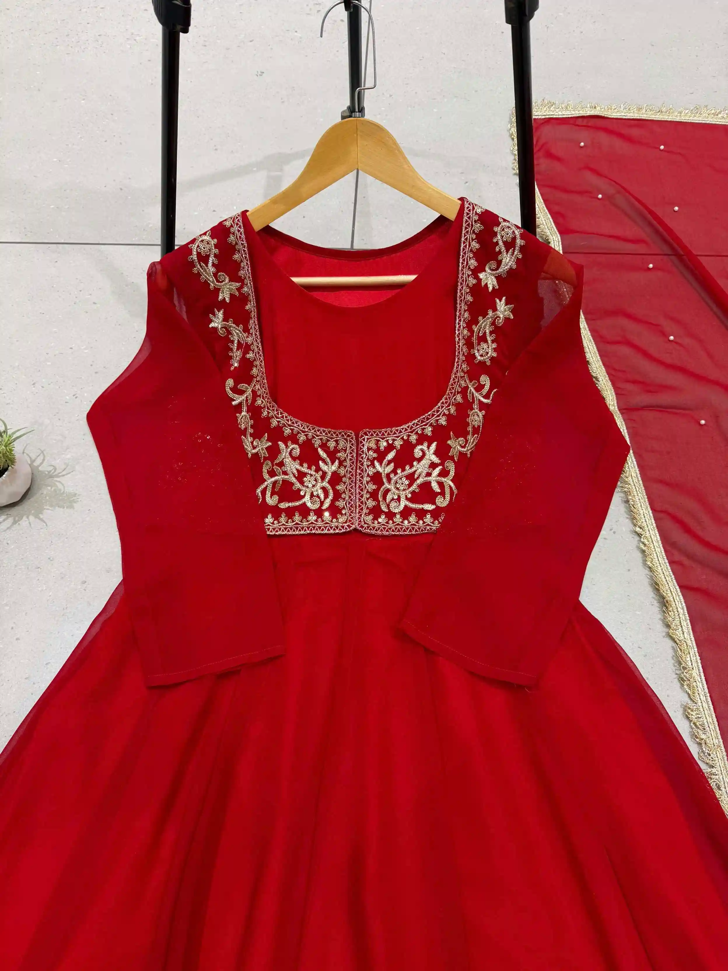 Anarkali Red (KA01)