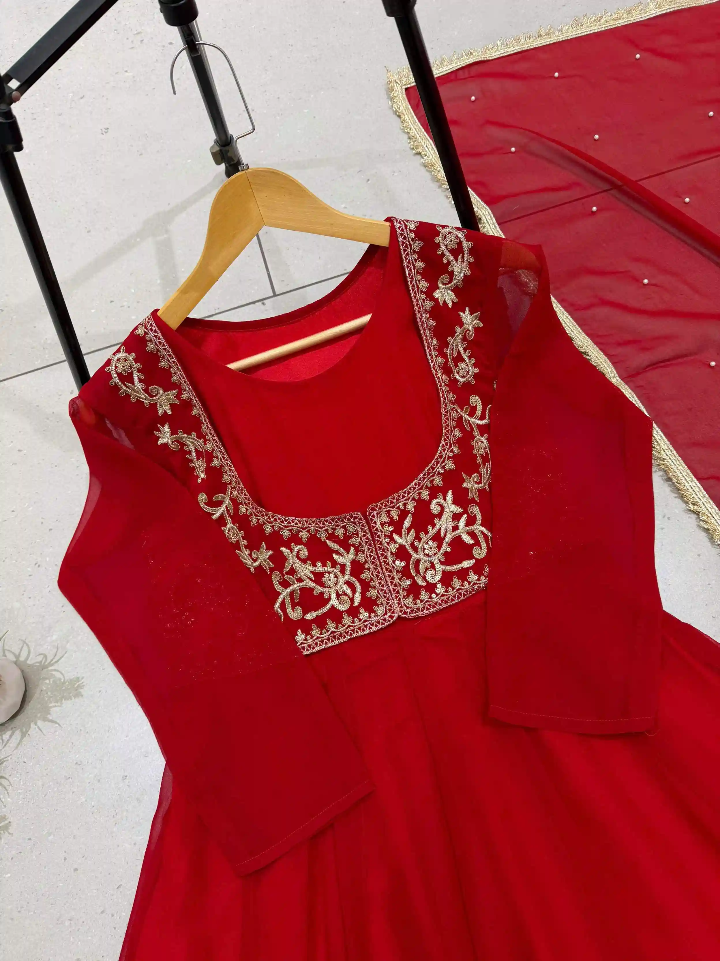Anarkali Red (KA01)