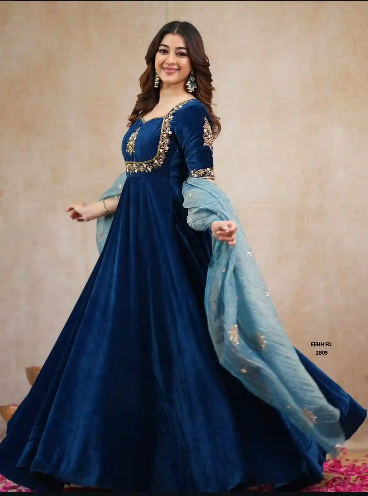 Velvet Anarkali ( VAG01)