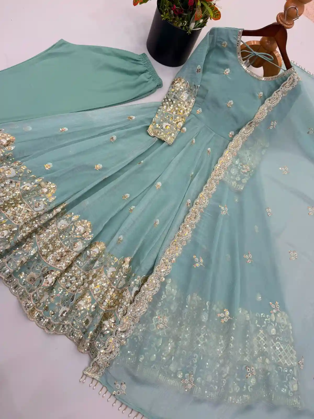 Crunchy Silk Ethnic Wear (CS01)