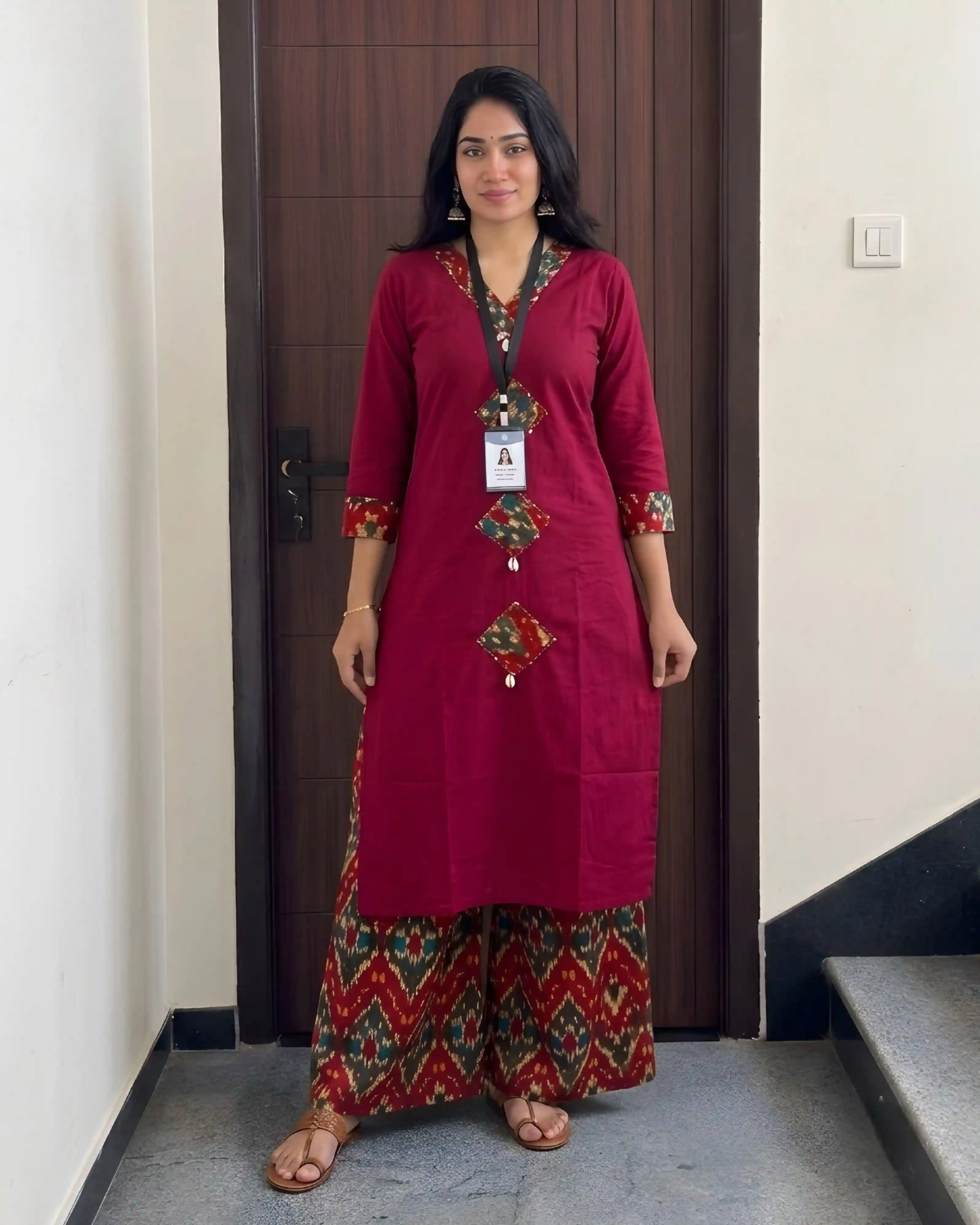 Pure cotton long kurti (LK01)