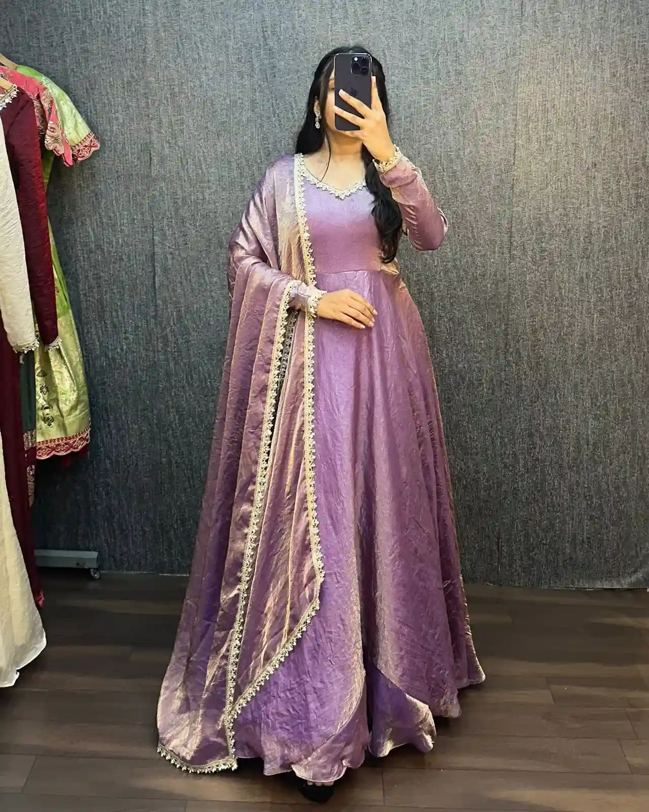 Fendy Silk Premium Designer Gown (FP03)