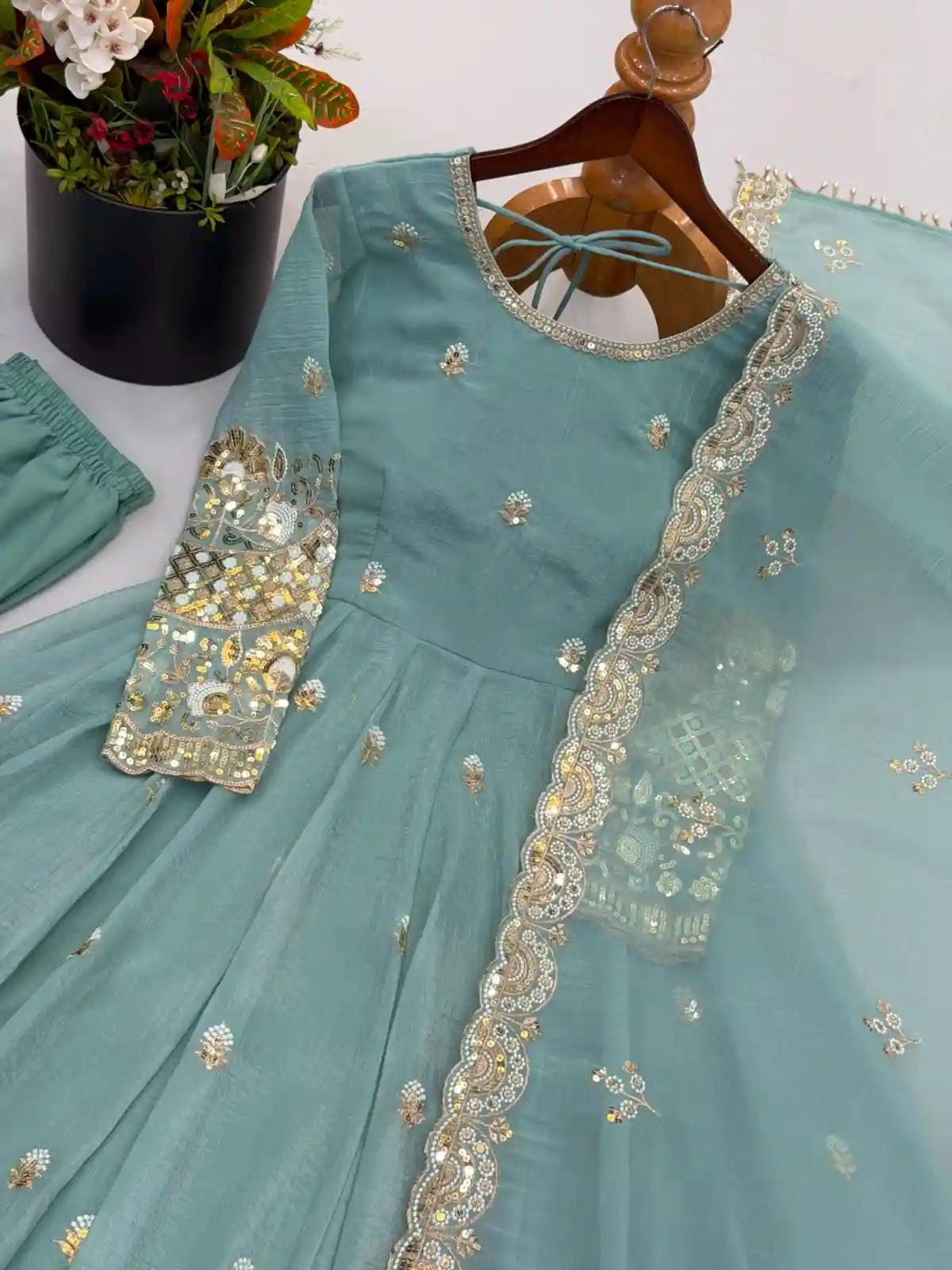 Crunchy Silk Ethnic Wear (CS01)