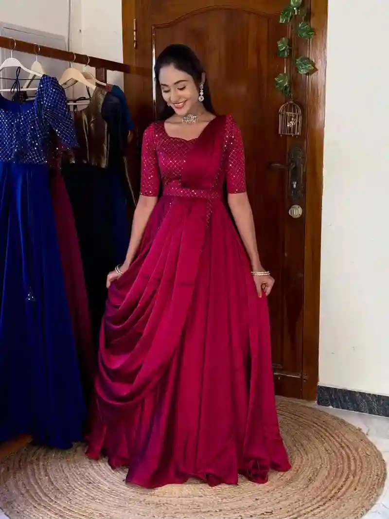 Exquisite Sparkling Anarkali (ESA02)