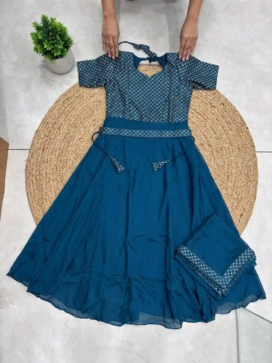Exquisite Sparkling Anarkali (ESA07)