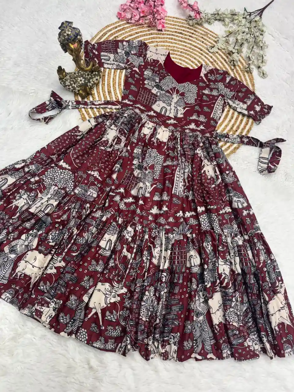 Muslin fabric frock (MF02)
