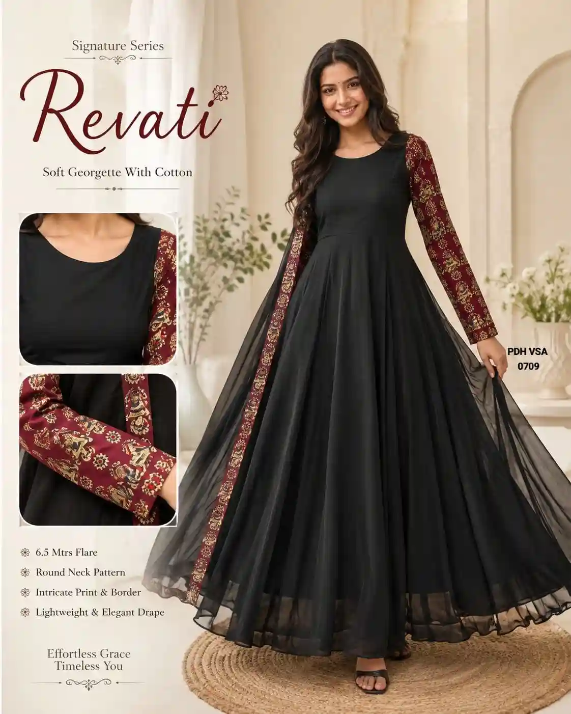Black Anarkali ( BAG03)