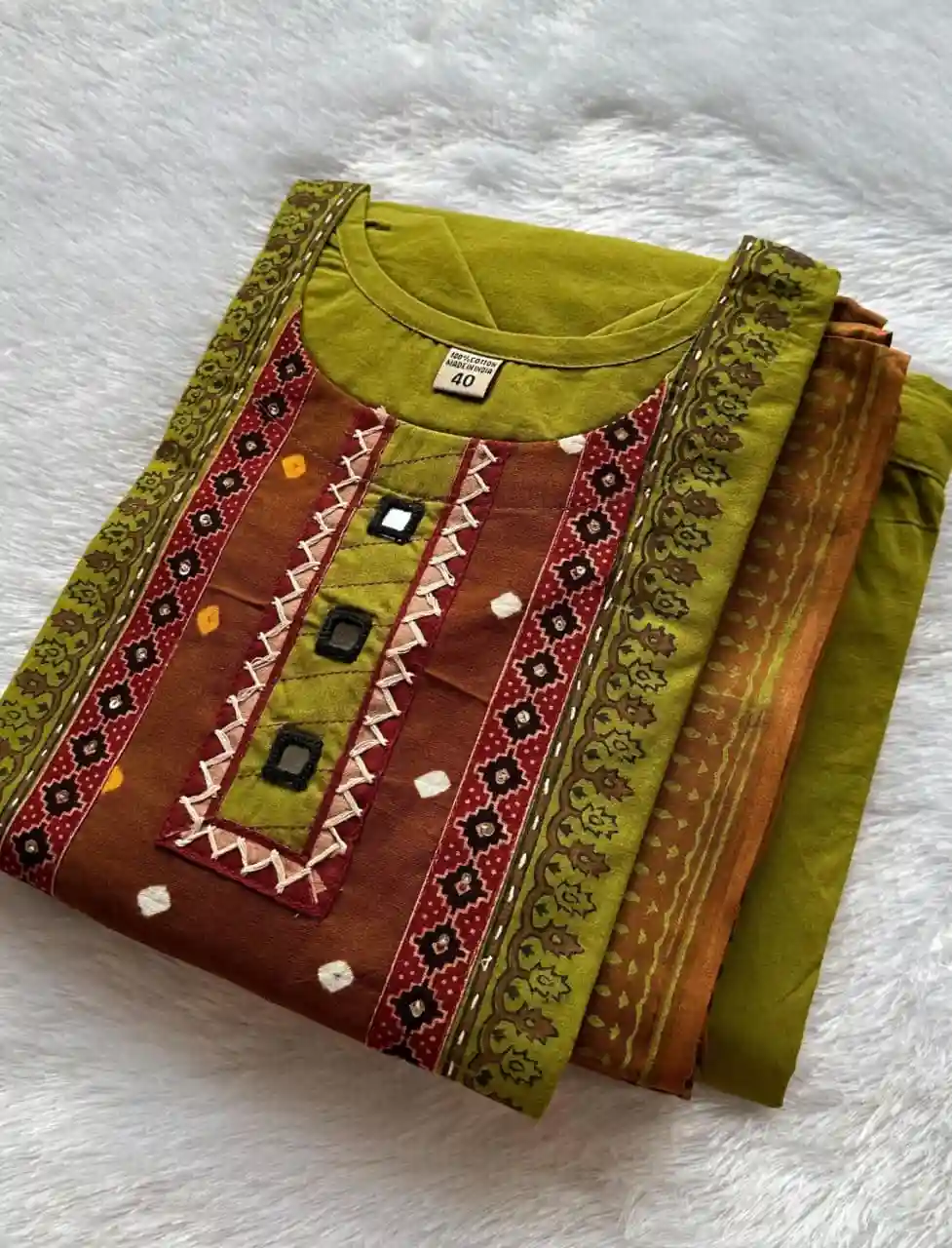 PREMIUM RICH DHABU COTTON SUIT (PK05)