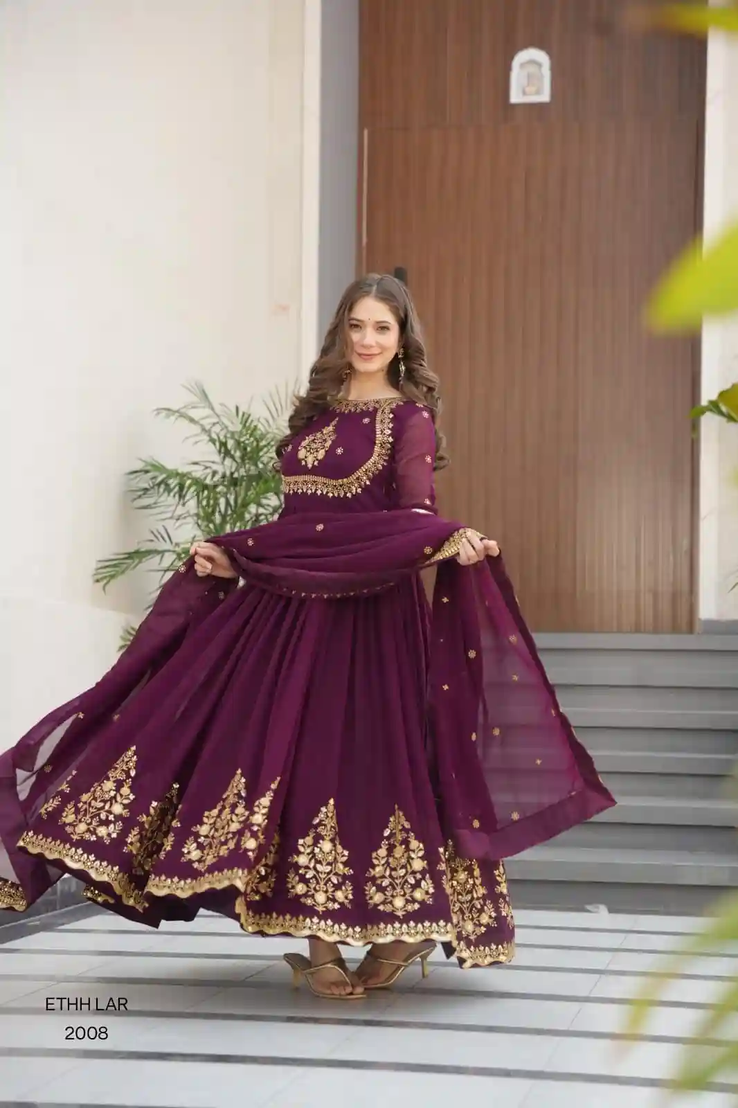 DESIGNER READYMADE GOWN-DUPATTA (DRG02)