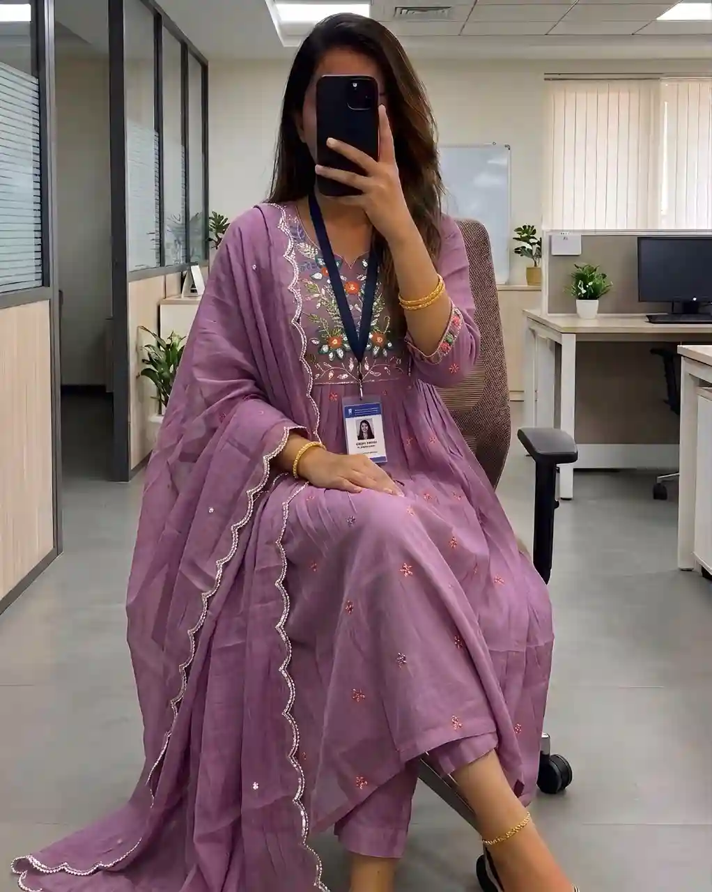 Soft Mul chanderi 3 pcs set (MC08)