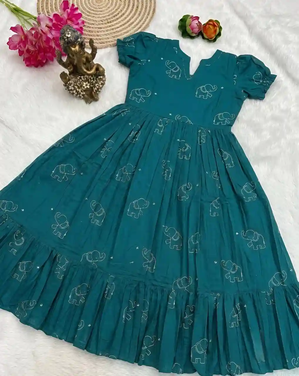 SLUB COTTON ANARKALI (A04)