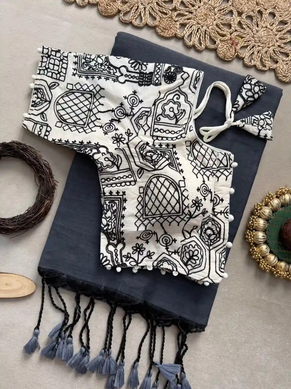 Handloom Khadi  COTTON Saree (KS05)