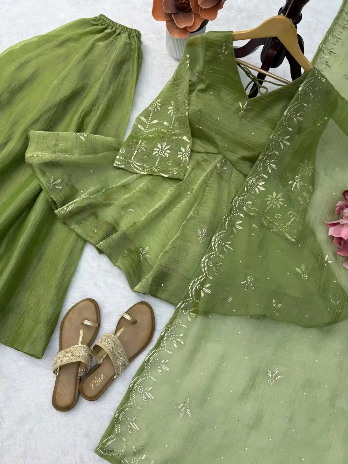 Salsa Silk peplum Set (SSP01)